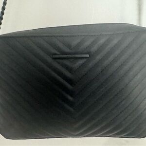Aldo Black Quilted Crossbody Bag
